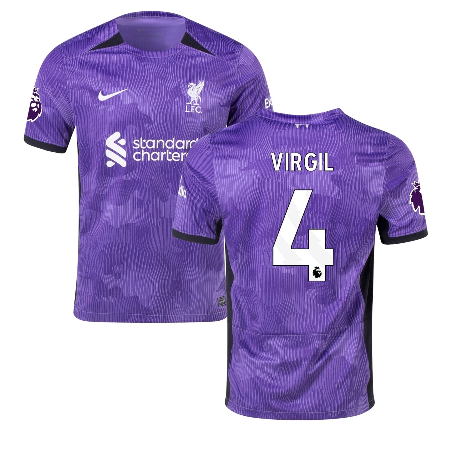 Virgil Van-Dijk Liverpool 4 Jersey