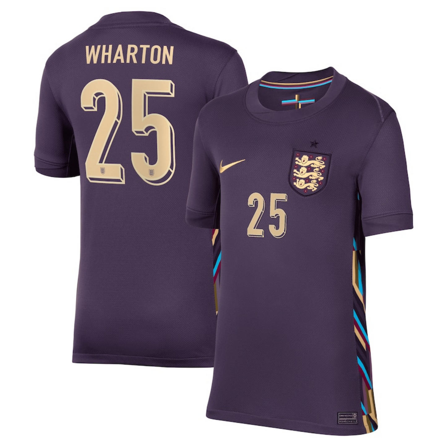 Adam Wharton England 25 FIFA Euro Cup Jersey