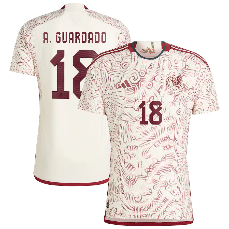 Andres Guardado Mexico 18 FIFA World Cup Jersey