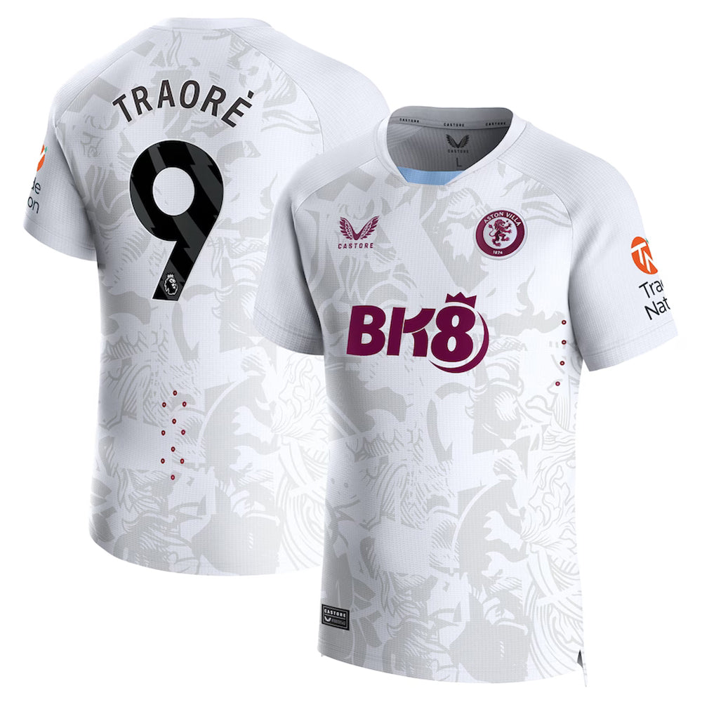 Bertrand Traore Aston Villa 9 jersey