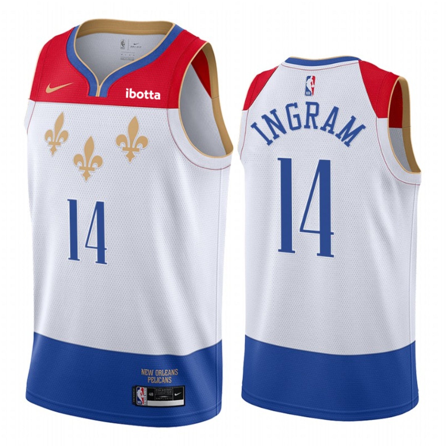 NBA Brandon Ingram New Orleans Pelicans 14 Jersey