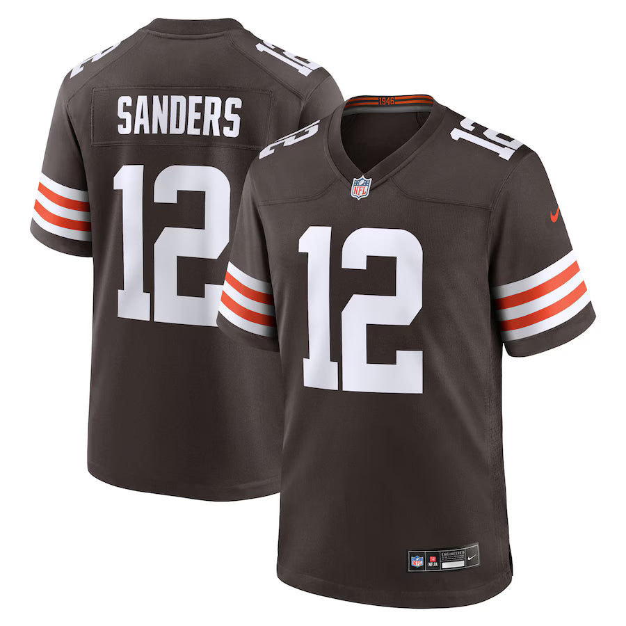NFL Cleveland Browns Game Home Jersey NFL 2025 Draft - Brown - Shedeur Sanders