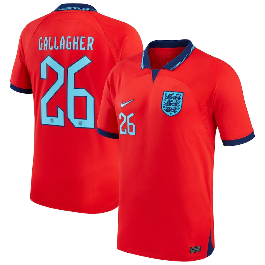 Conor Gallagher England 26 FIFA World Cup Jersey