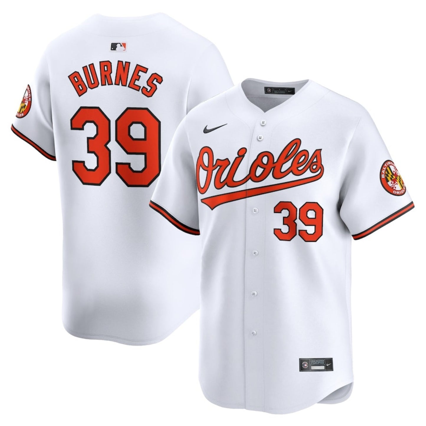 Corbin Burnes Baltimore Orioles 39 Jersey