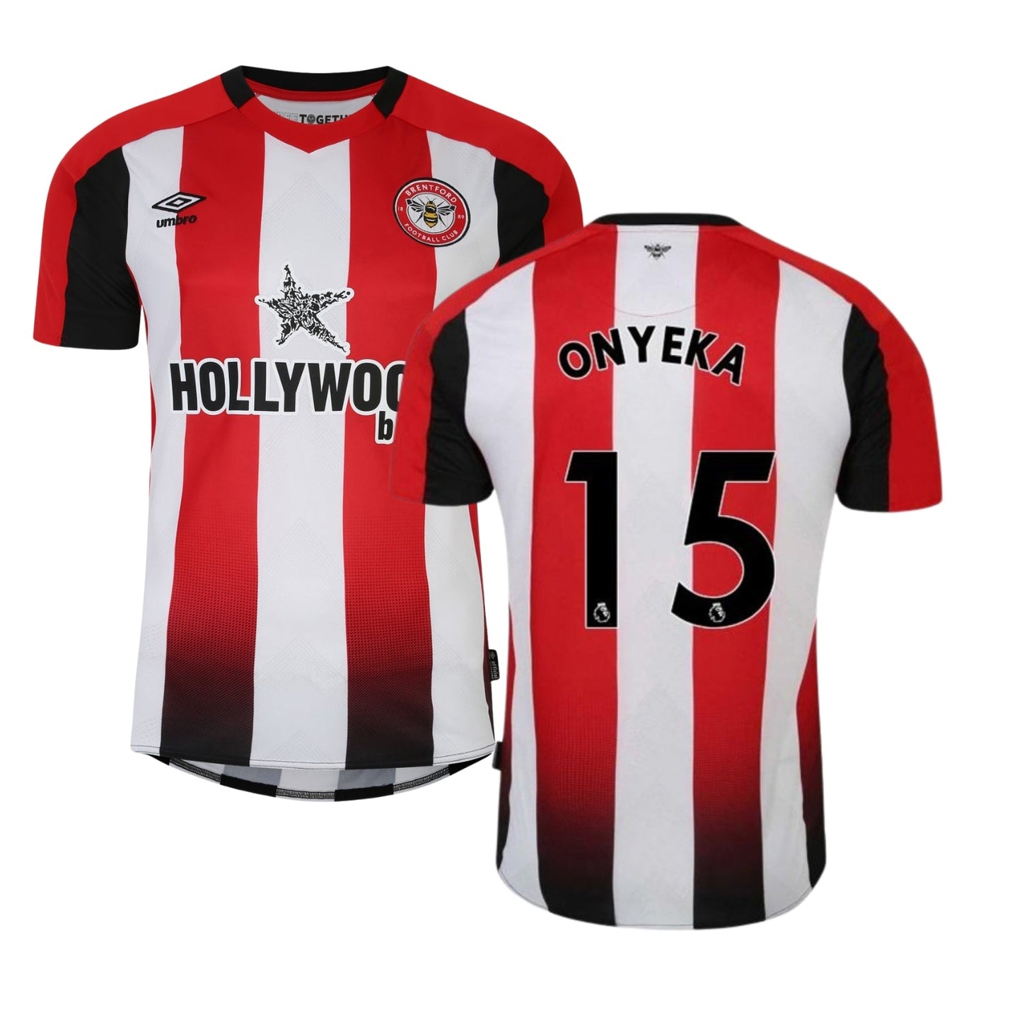 Frank Onyeka Brentford 15 Jersey