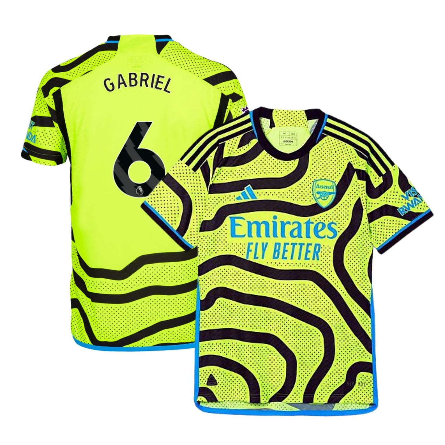 Gabriel Magalhães Arsenal 6 Jersey