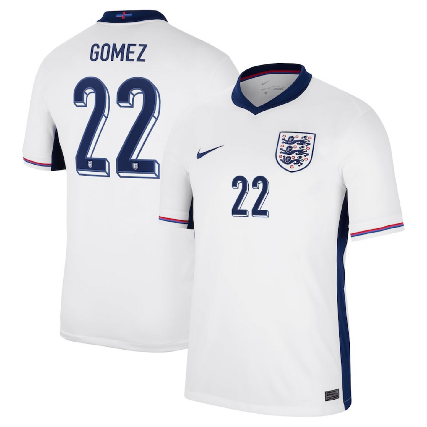 Joe Gomez England 22 FIFA Euro Cup Jersey