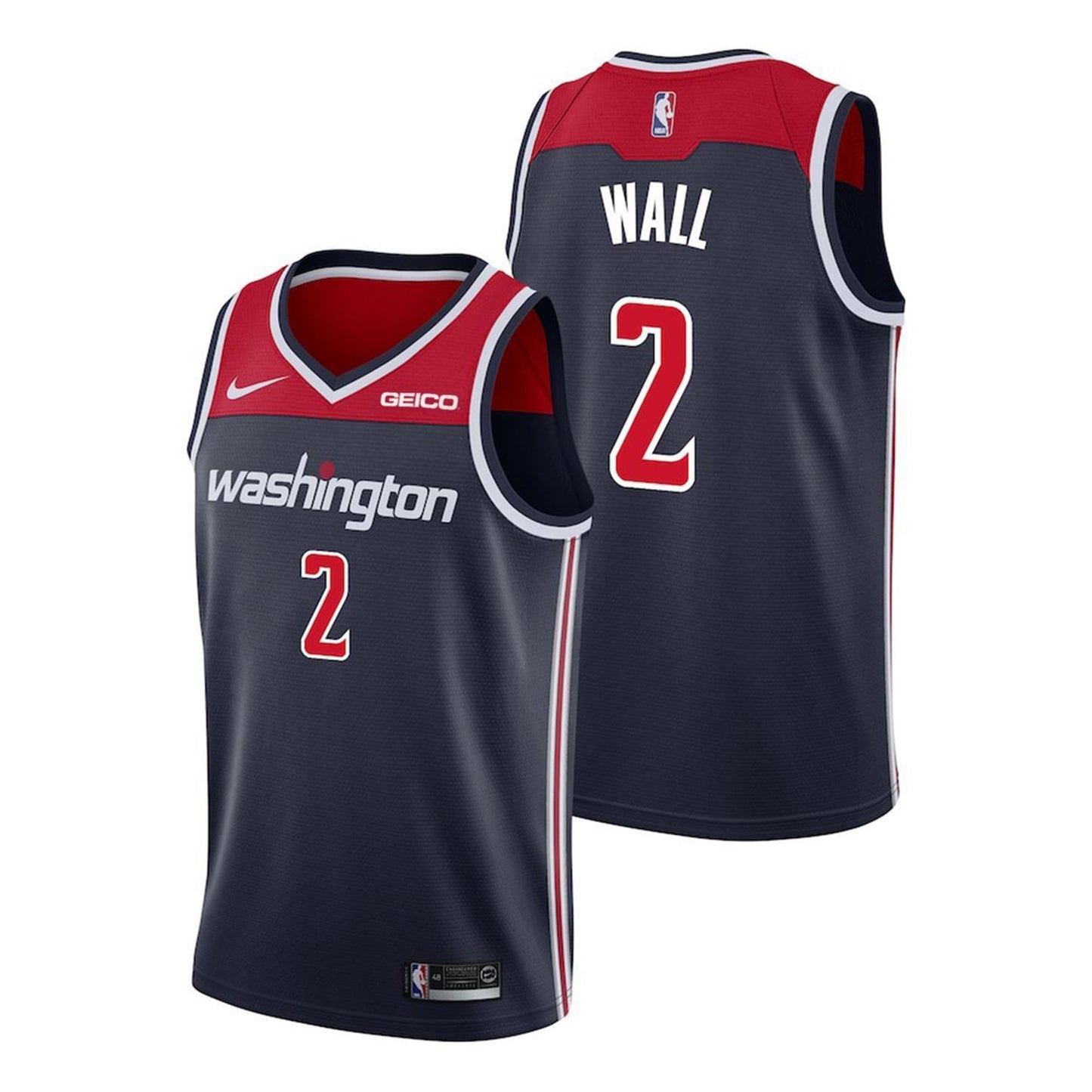 NBA John Wall Washington Wizards 2 Jersey