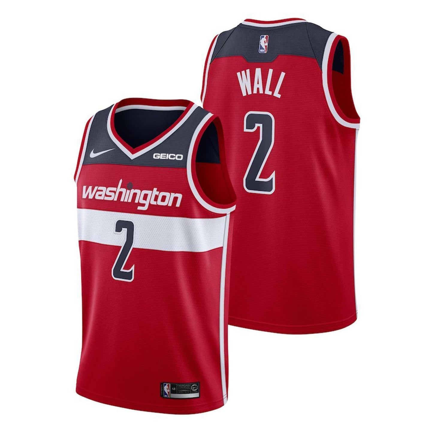 NBA John Wall Washington Wizards 2 Jersey
