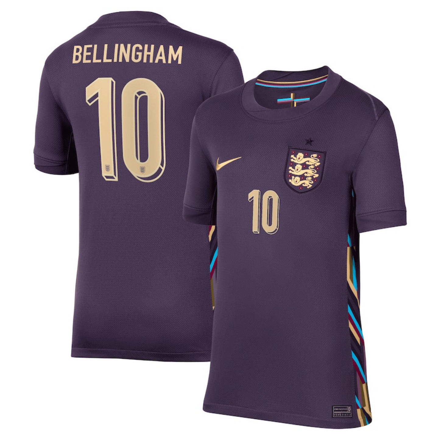 Jude Bellingham England 10 FIFA Euro Cup Jersey