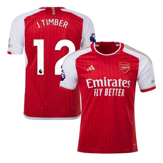 Jurriën Timber Arsenal 12 Jersey