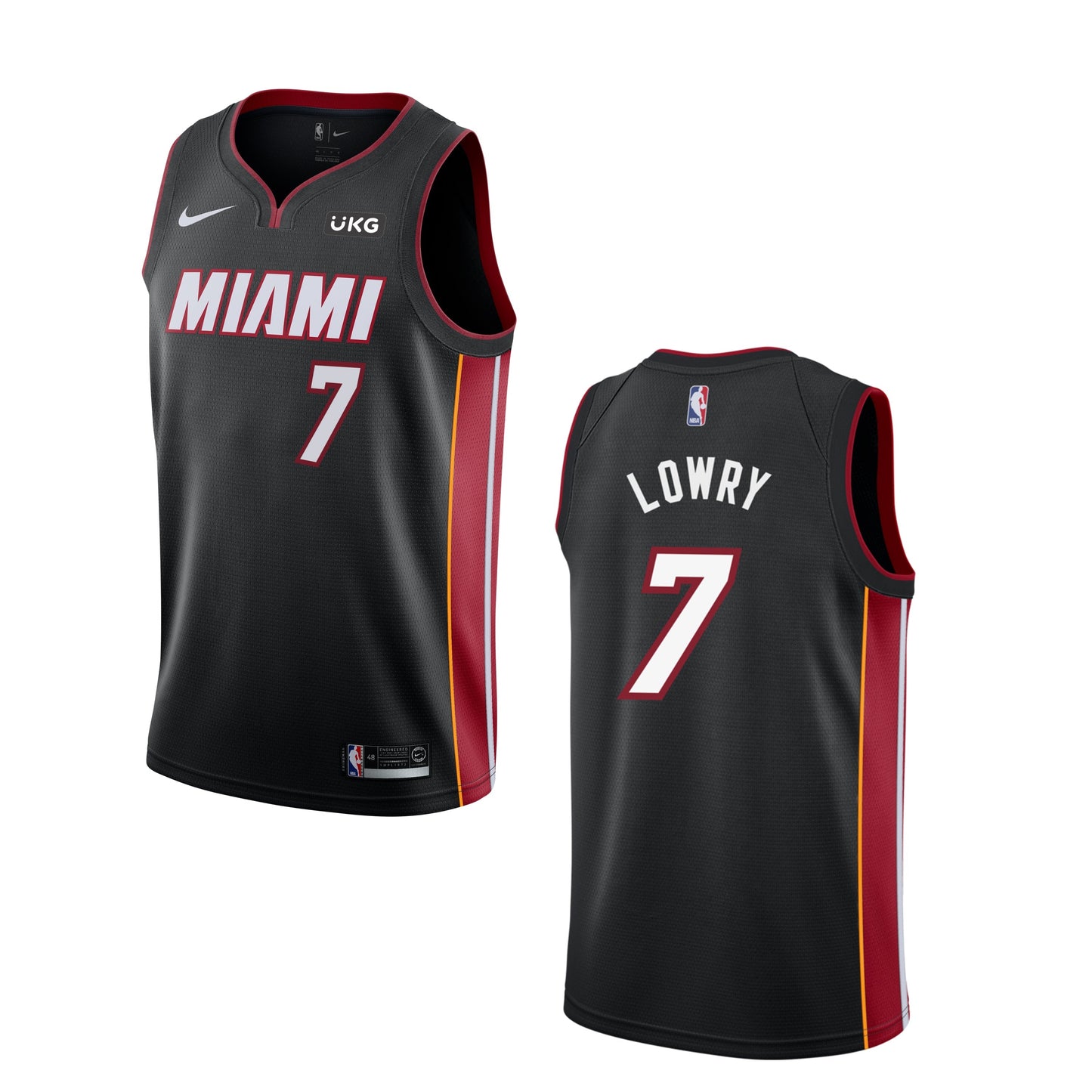 NBA Kyle Lowry Miami Heat 7 Jersey