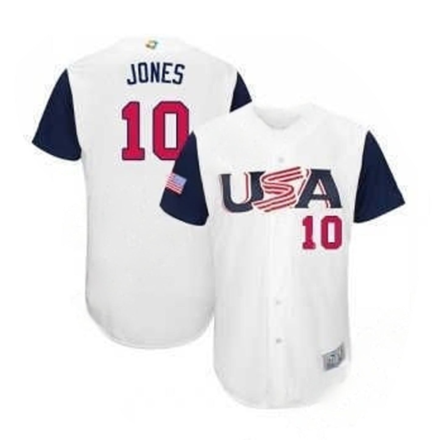 WBC Adam Jones USA 10 Jersey