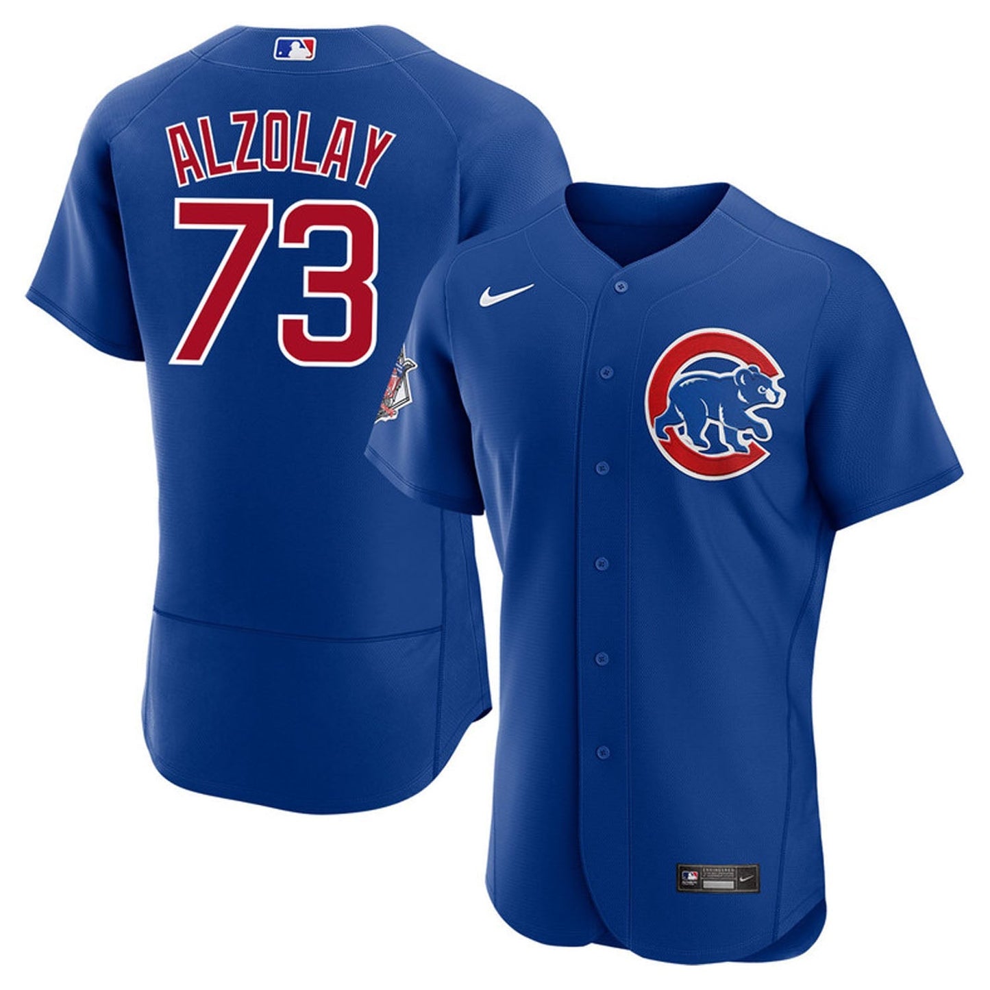 MLB Adbert Alzolay Chicago Cubs 73 Jersey