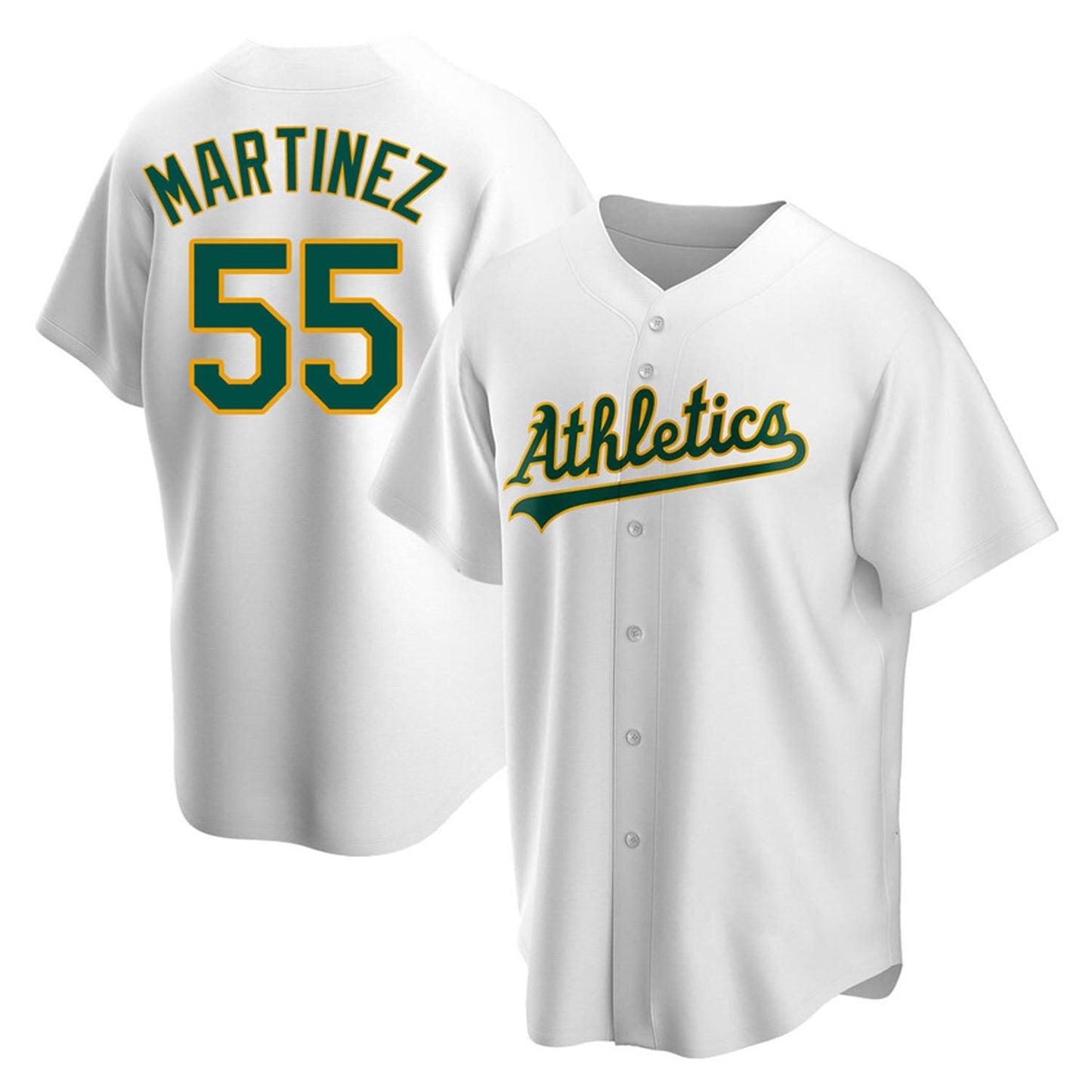 MLB Adrian Martinez Oakland Athletics 55 Jersey