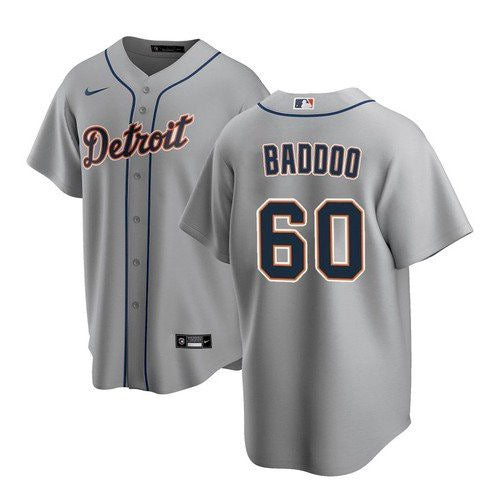MLB Akil Badoo Detroit Tigers 60 Jersey