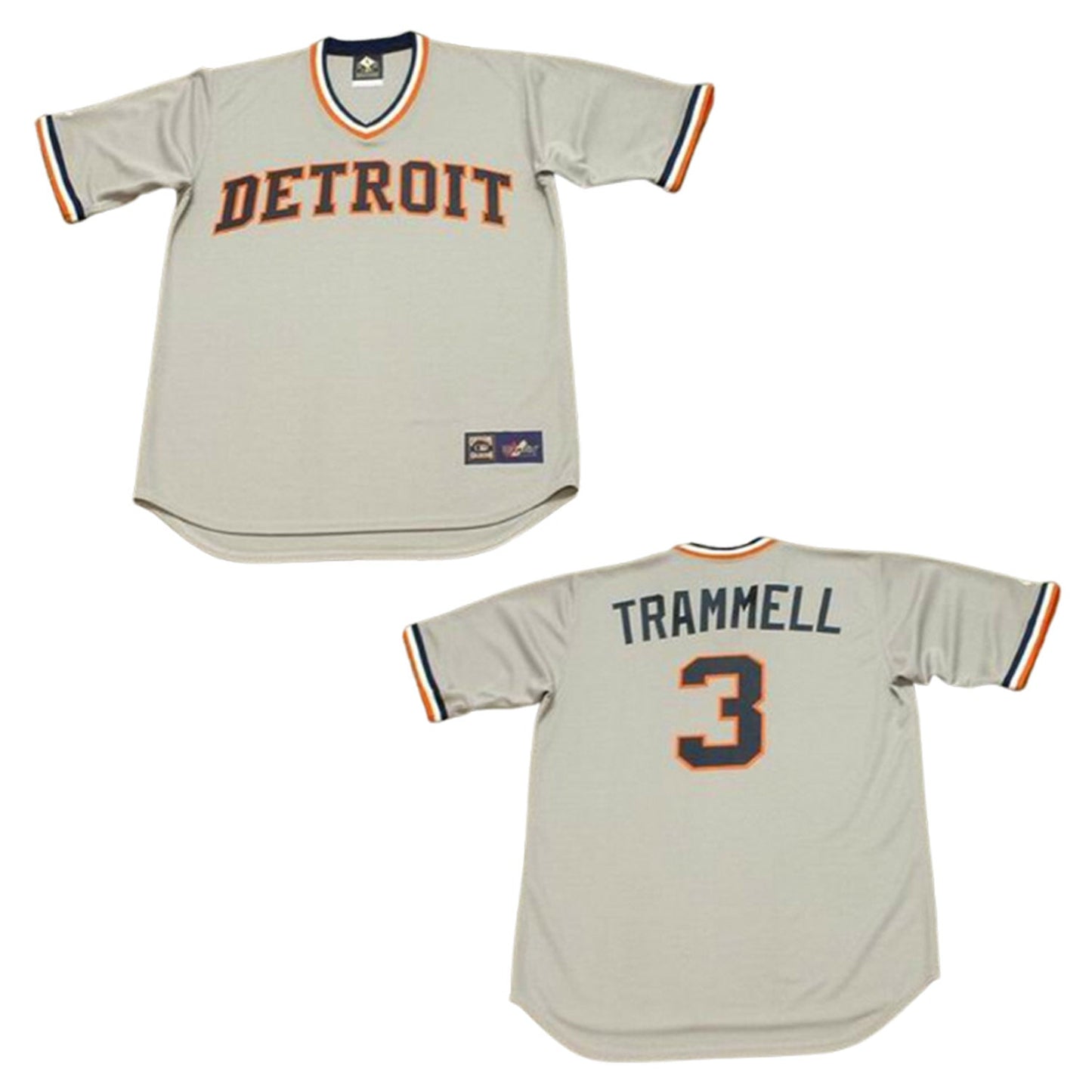 MLB Alan Trammell Detroit Tigers 3 Jersey
