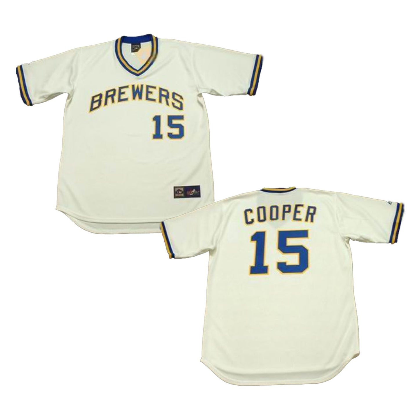 MLB Cecil Cooper Milwaukee Brewers 15 Jersey