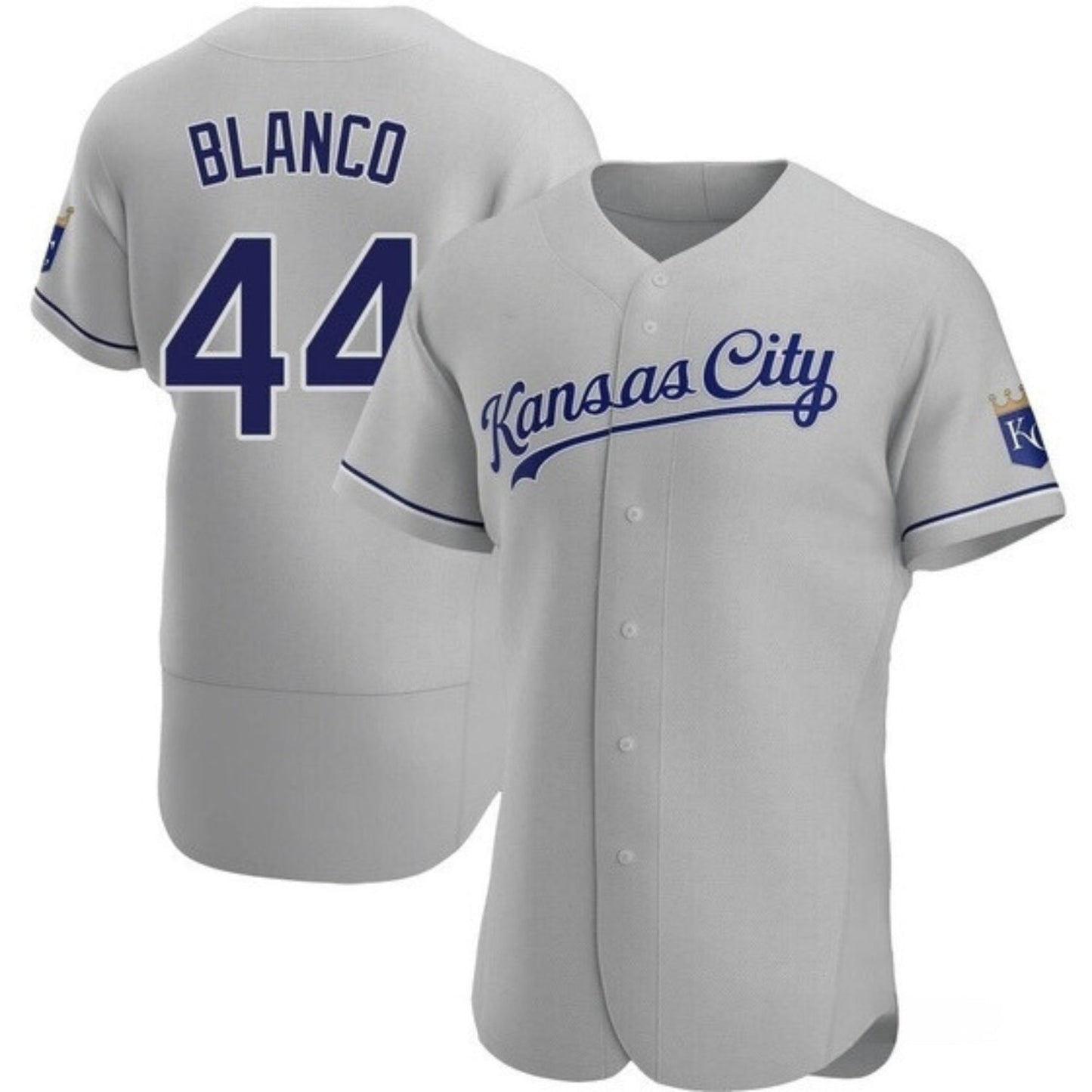 MLB Dairon Blanco Kansas City Royals 44 Jersey