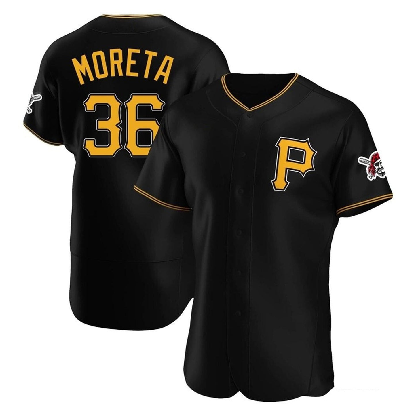 MLB Dauri Moreta Pittsburgh Pirates 36 Jersey