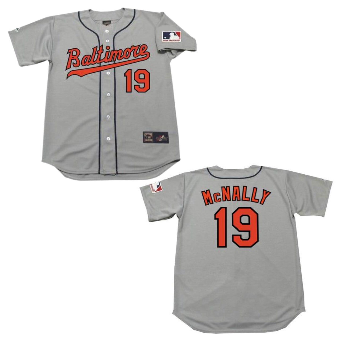 MLB Dave Mcnally Baltimore Orioles 19 Jersey
