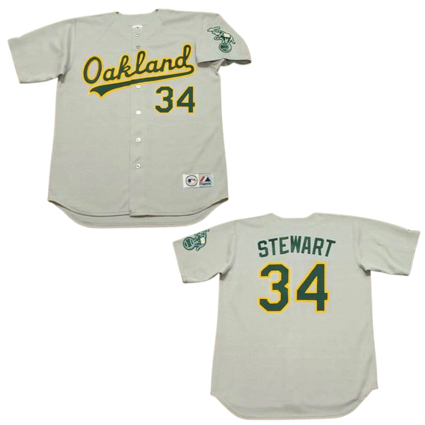 MLB Dave Stewart Oakland Athletics 34 Jersey