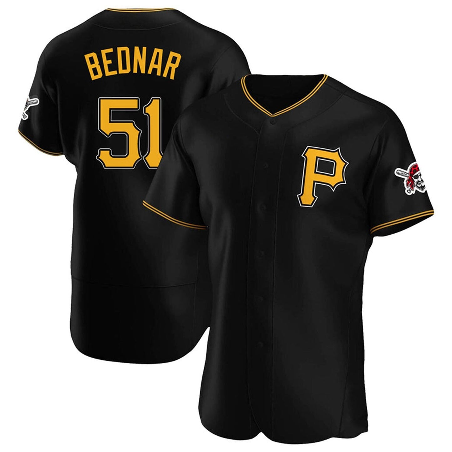 MLB David Bednar Pittsburgh Pirates 51 Jersey