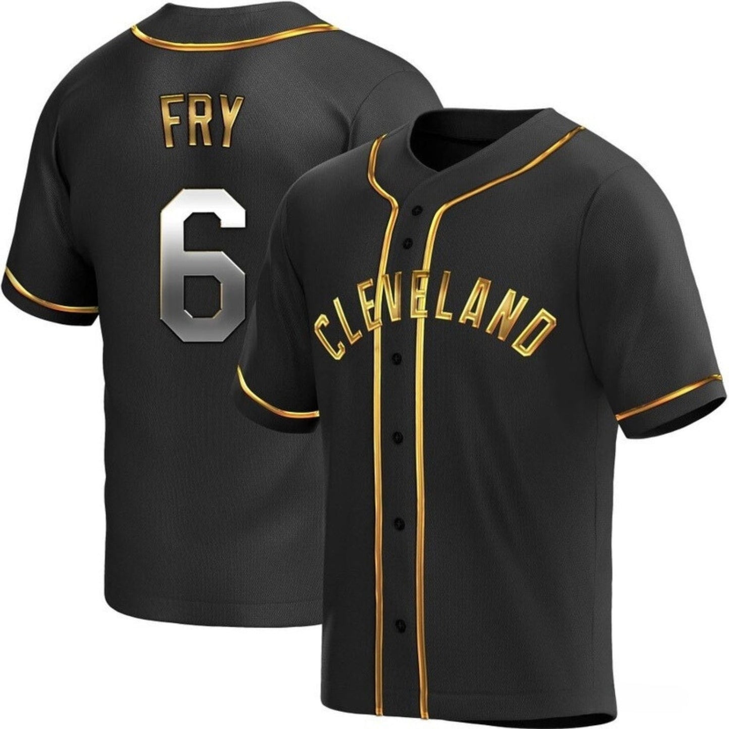 David Fry Cleveland Guardians 6 Jersey