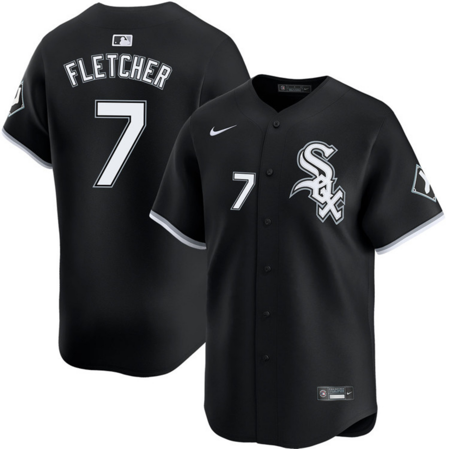 Dominic Fletcher Chicago White Sox 7 Jersey
