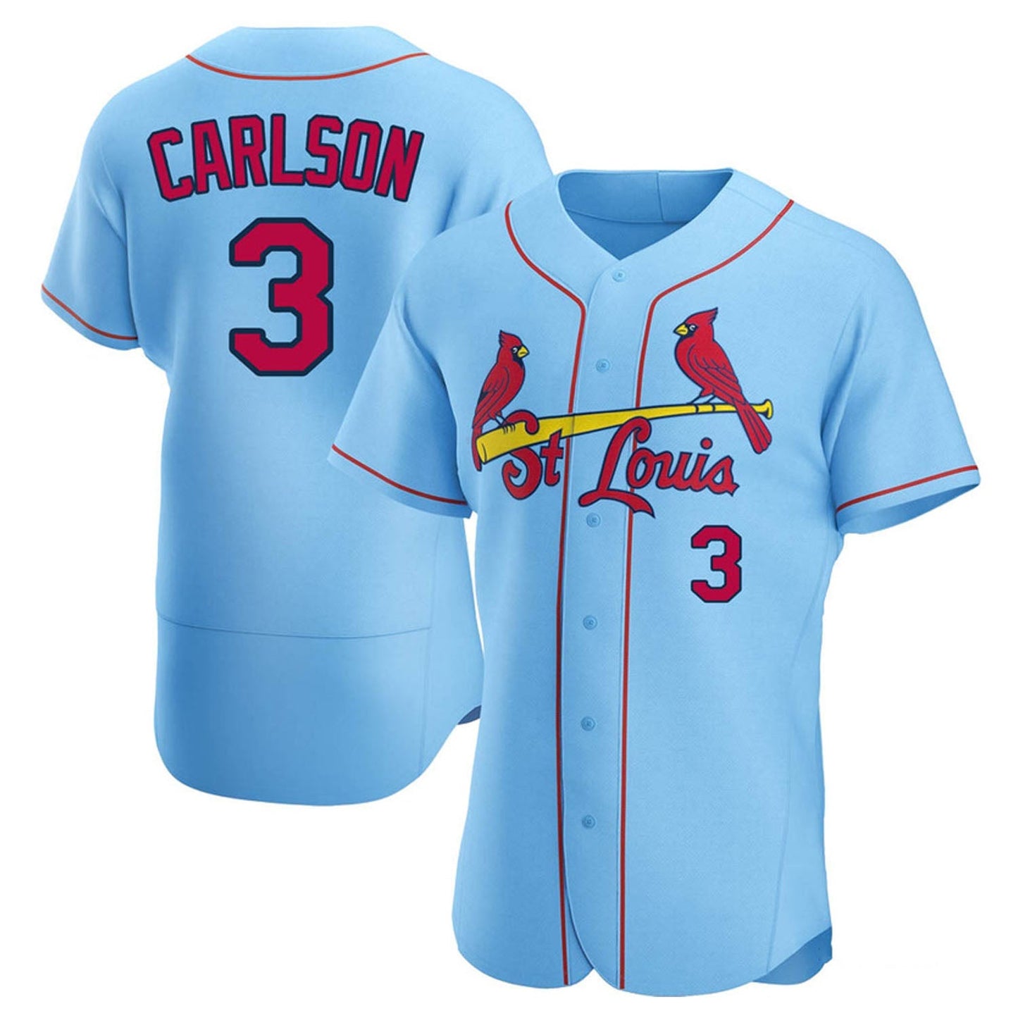 MLB Dylan Carlson St Louis Cardinals 3 Jersey