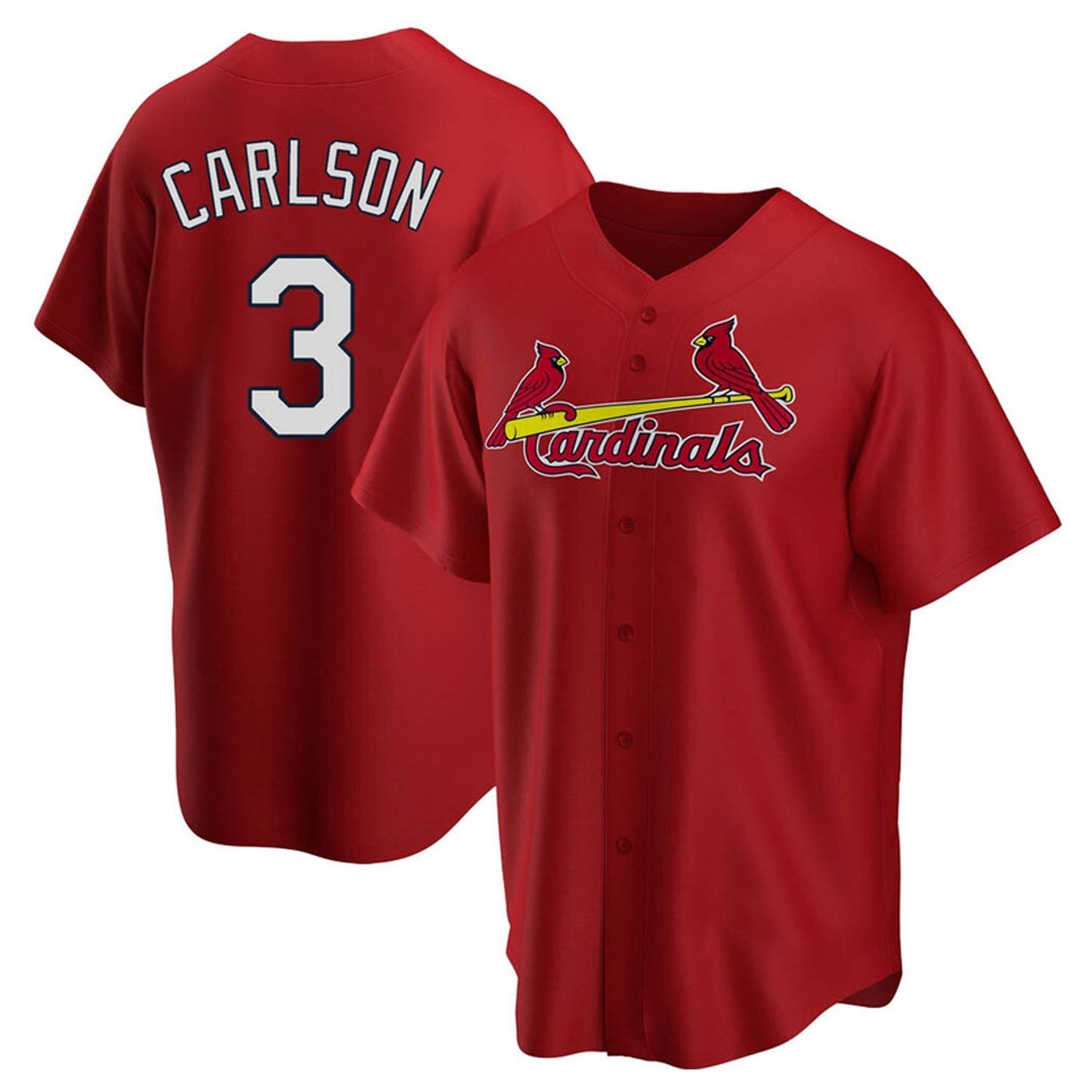 MLB Dylan Carlson St Louis Cardinals 3 Jersey