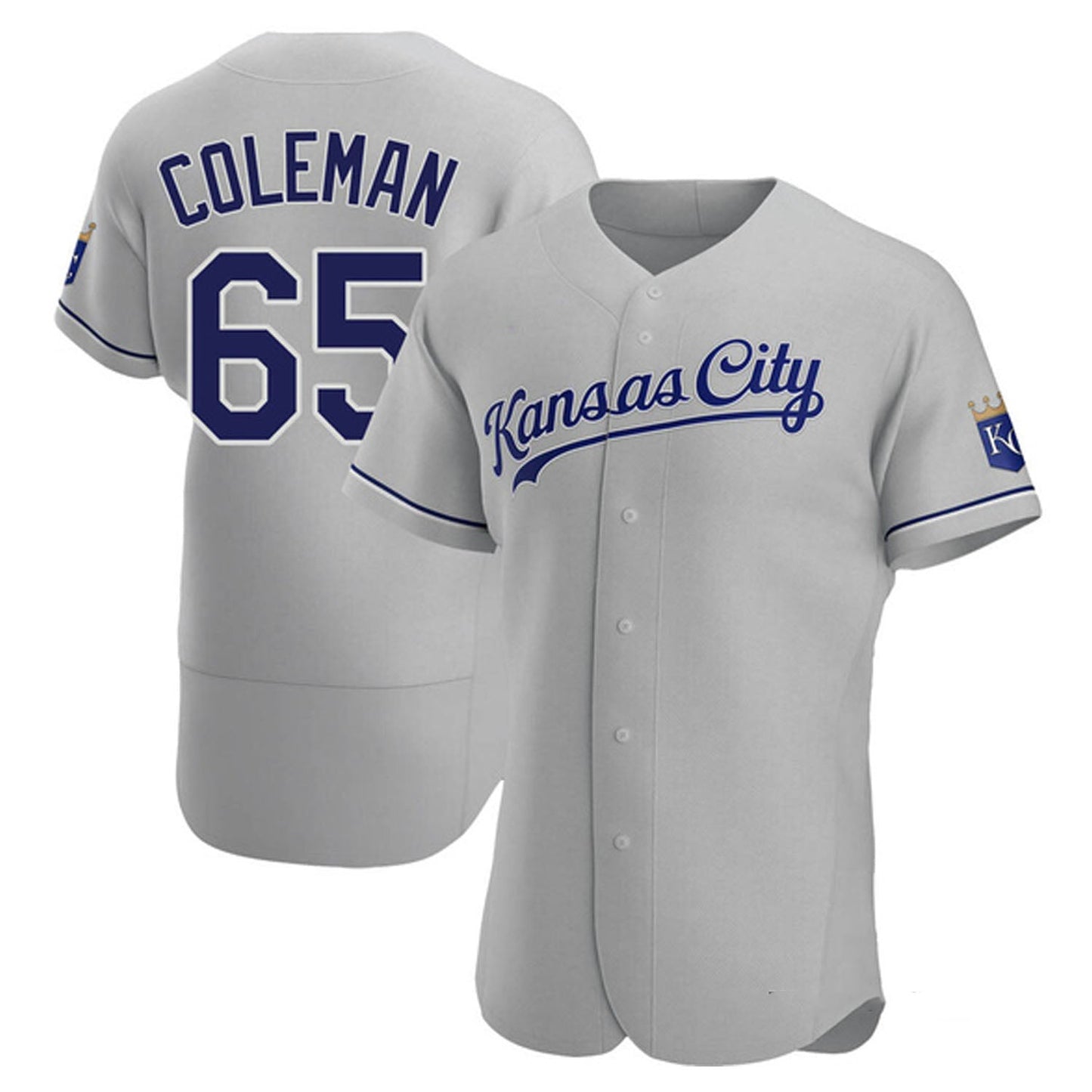 MLB Dylan Coleman Kansas City Royals 65 Jersey