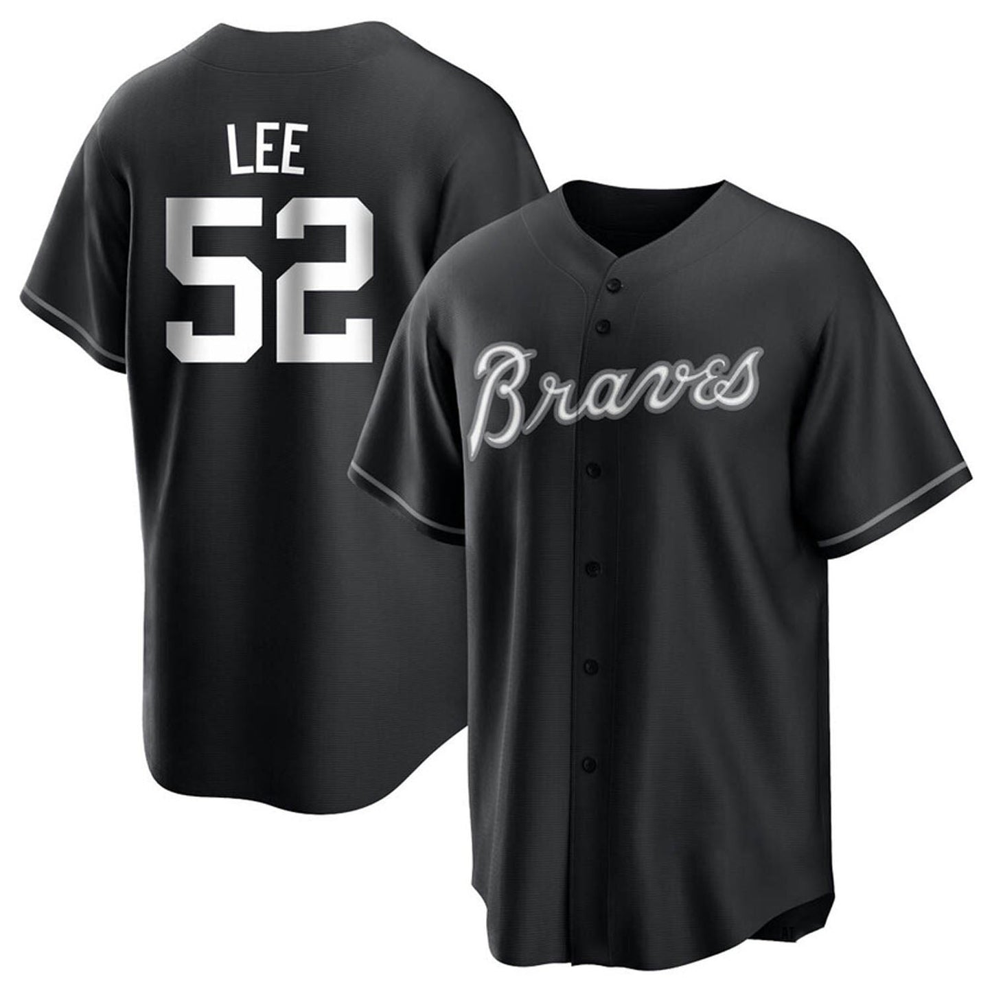 MLB Dylan Lee Atlanta Braves 52 Jersey