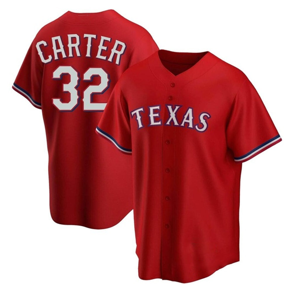 Evan Carter Texas Ranger 32 Jersey