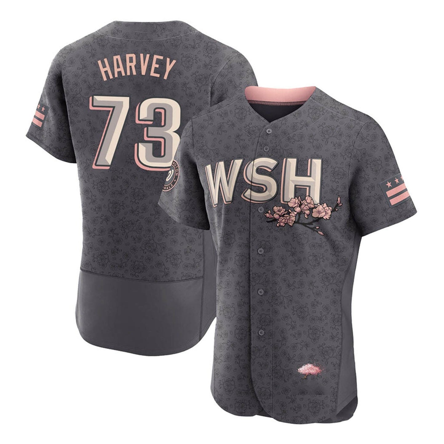 MLB Hunter Harvey Washington Nationals 73 Jersey