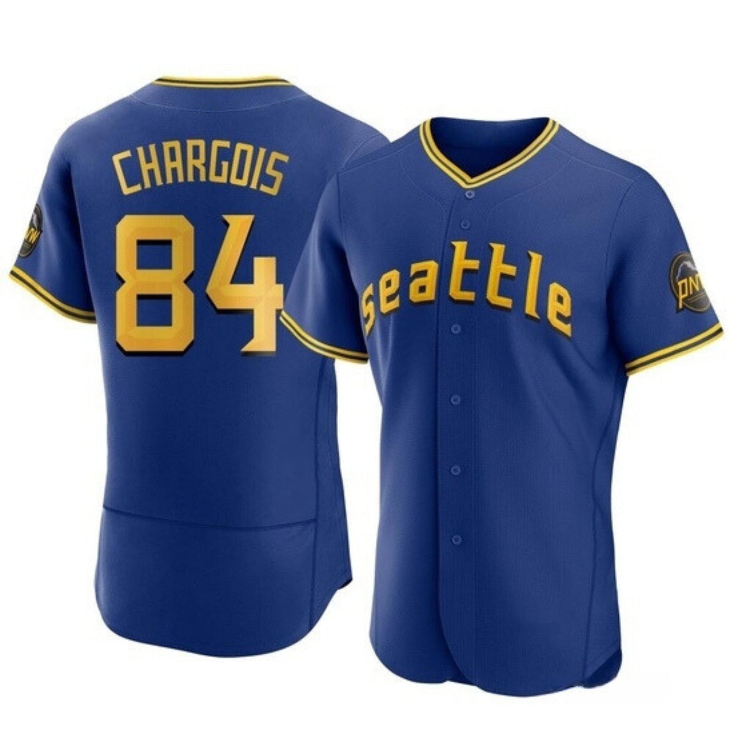 JT Chargois Seattle Mariners 84 Jersey