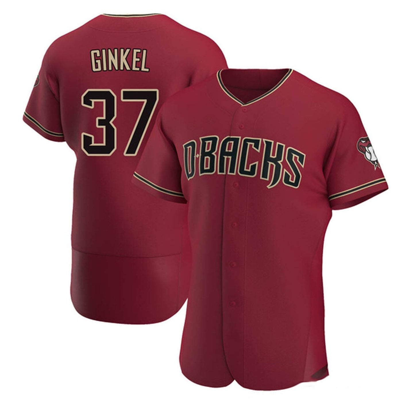 MLB Kevin Ginkel Arizona Diamondbacks 37 Jersey