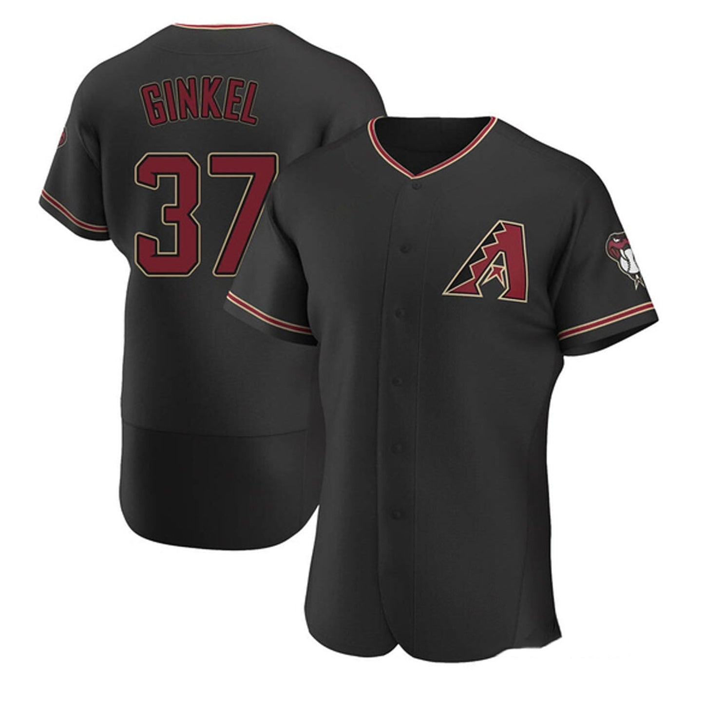 MLB Kevin Ginkel Arizona Diamondbacks 37 Jersey