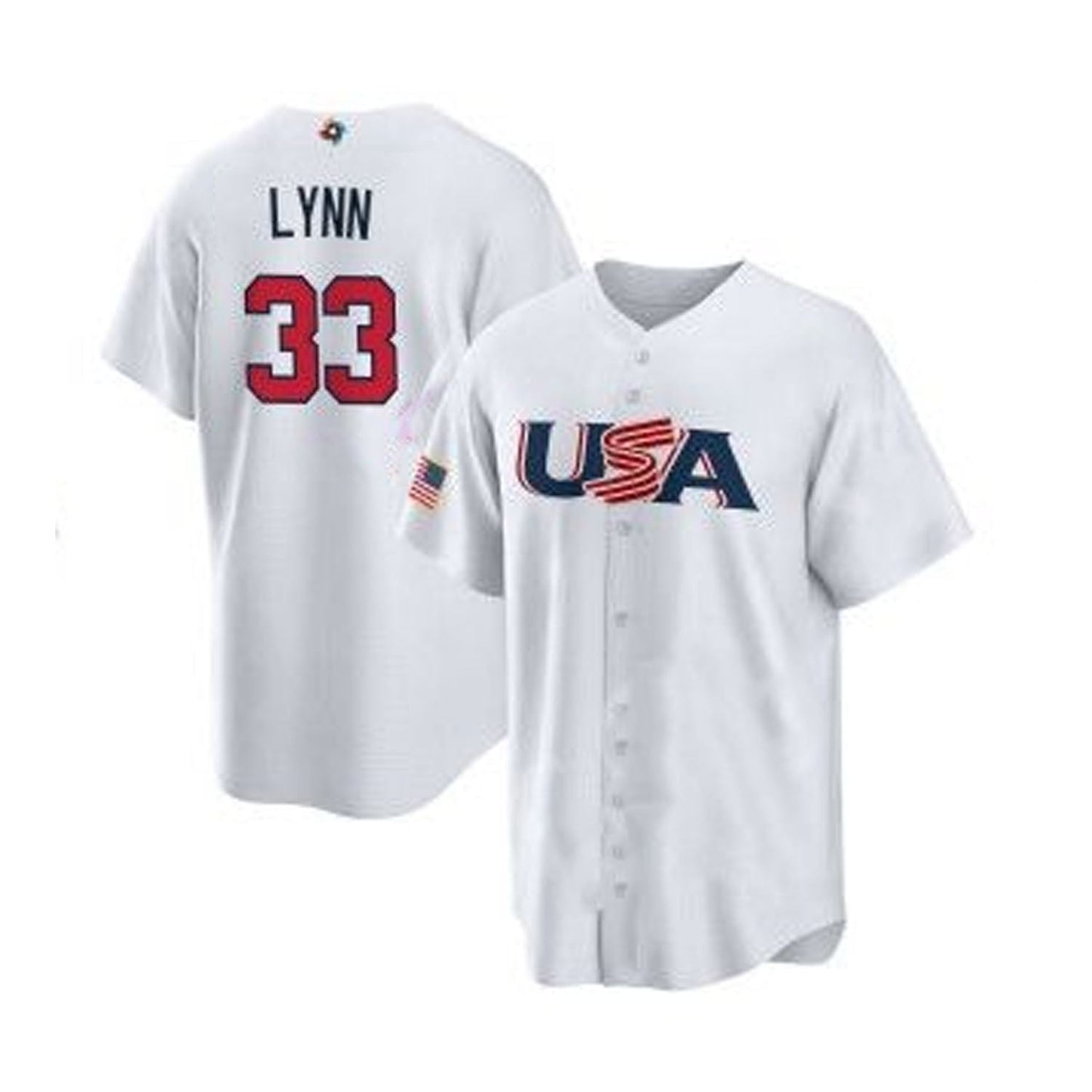 WBC Lance Lynn USA 33 Jersey