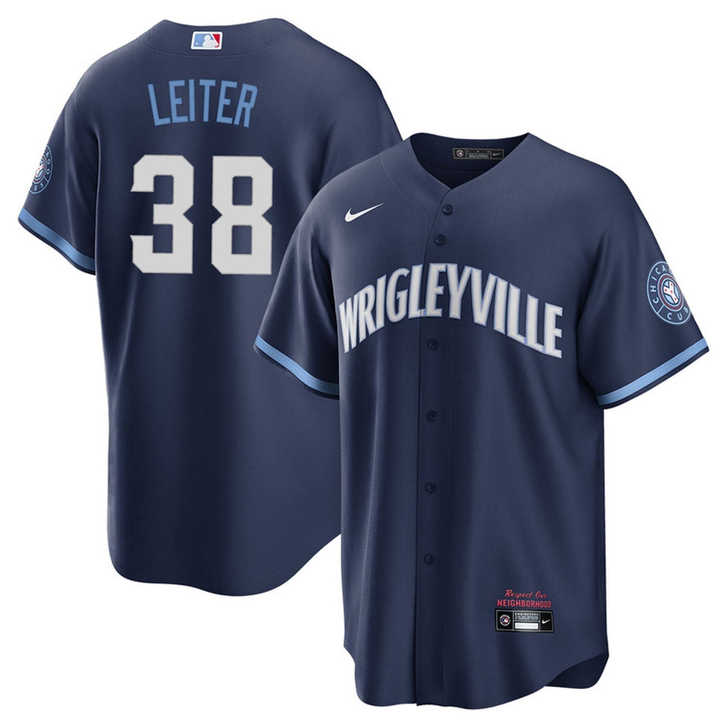 MLB Mark Leiter Jr. Chicago Cubs 38 Jersey