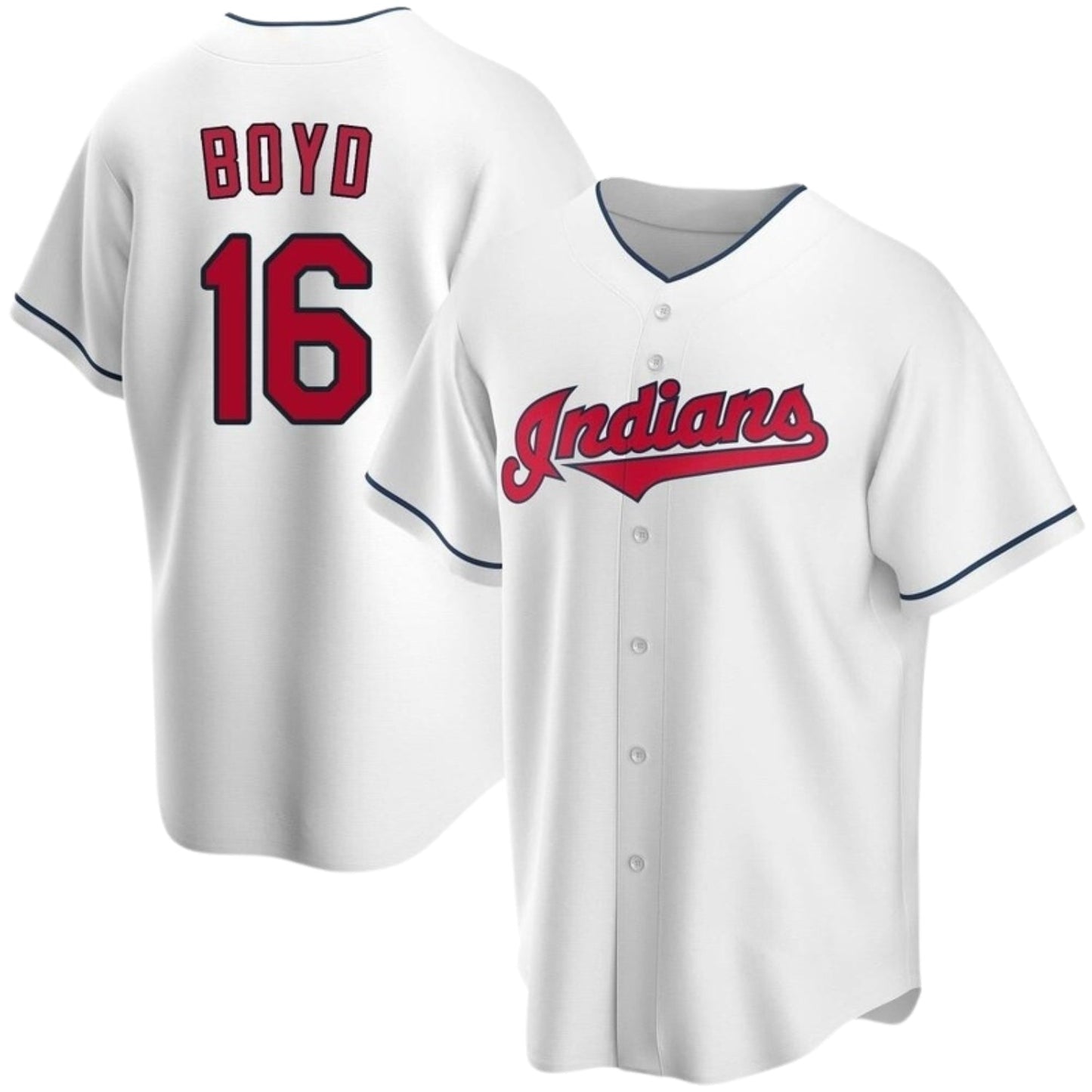 MLB Matthew Boyd Cleveland Guardians 16 Jersey