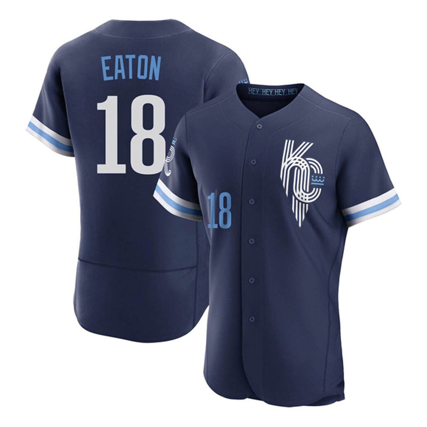 MLB Nate Eaton Kansas City Royals 18 Jersey