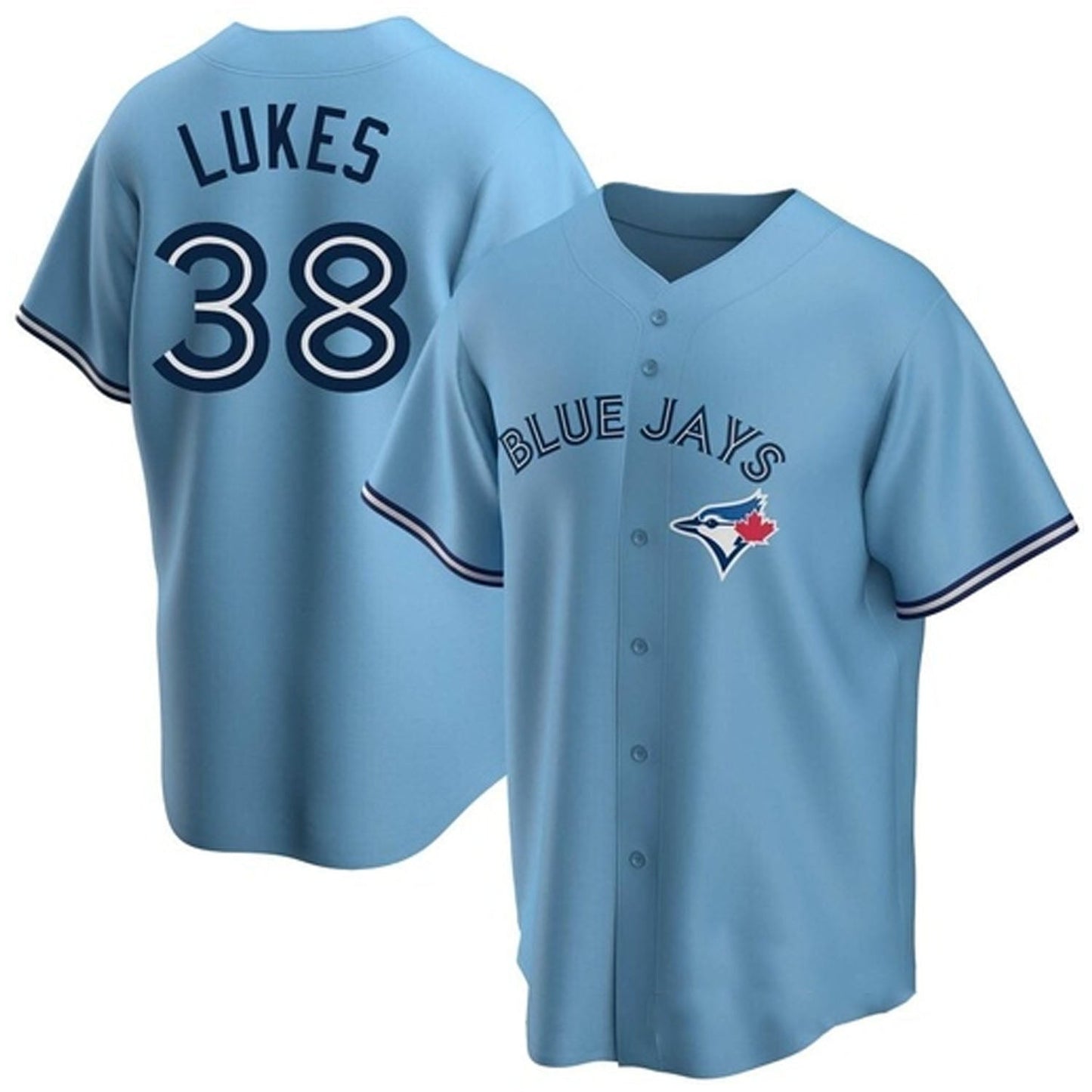 MLB Nathan Lukes Toronto Blue Jays 38 Jersey