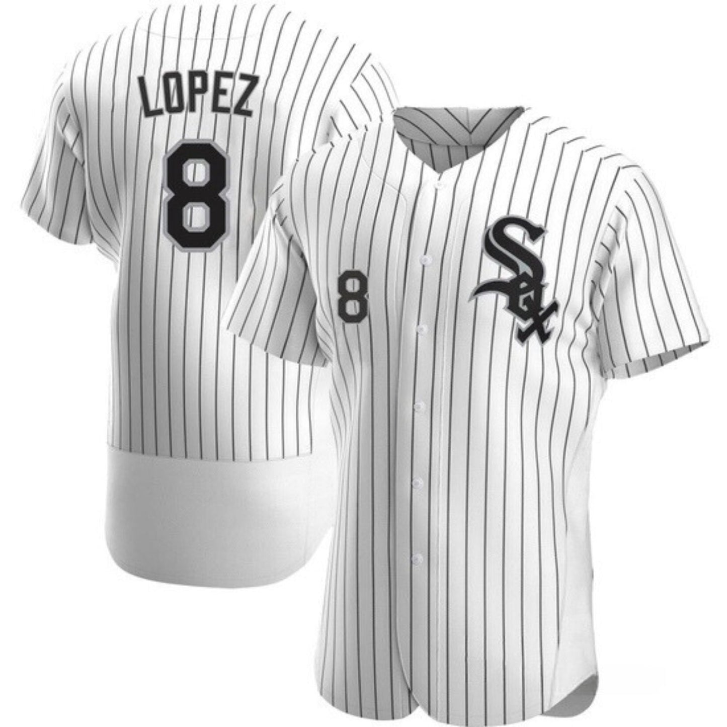 MLB Nicky Lopez Chicago White Sox 8 Jersey