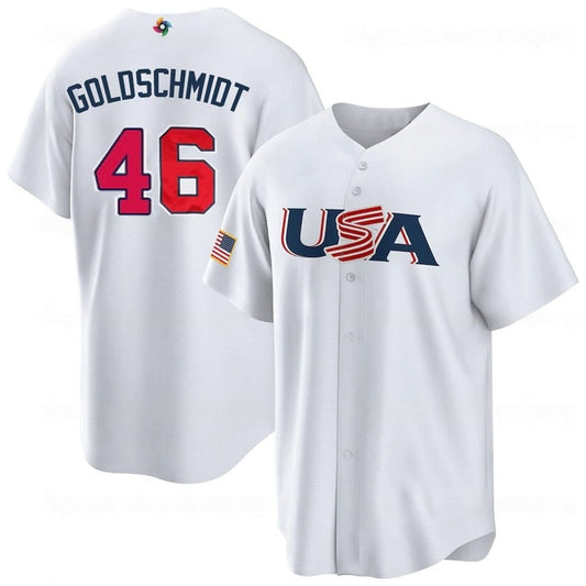 WBC Paul Goldschmidt USA 46 Jersey