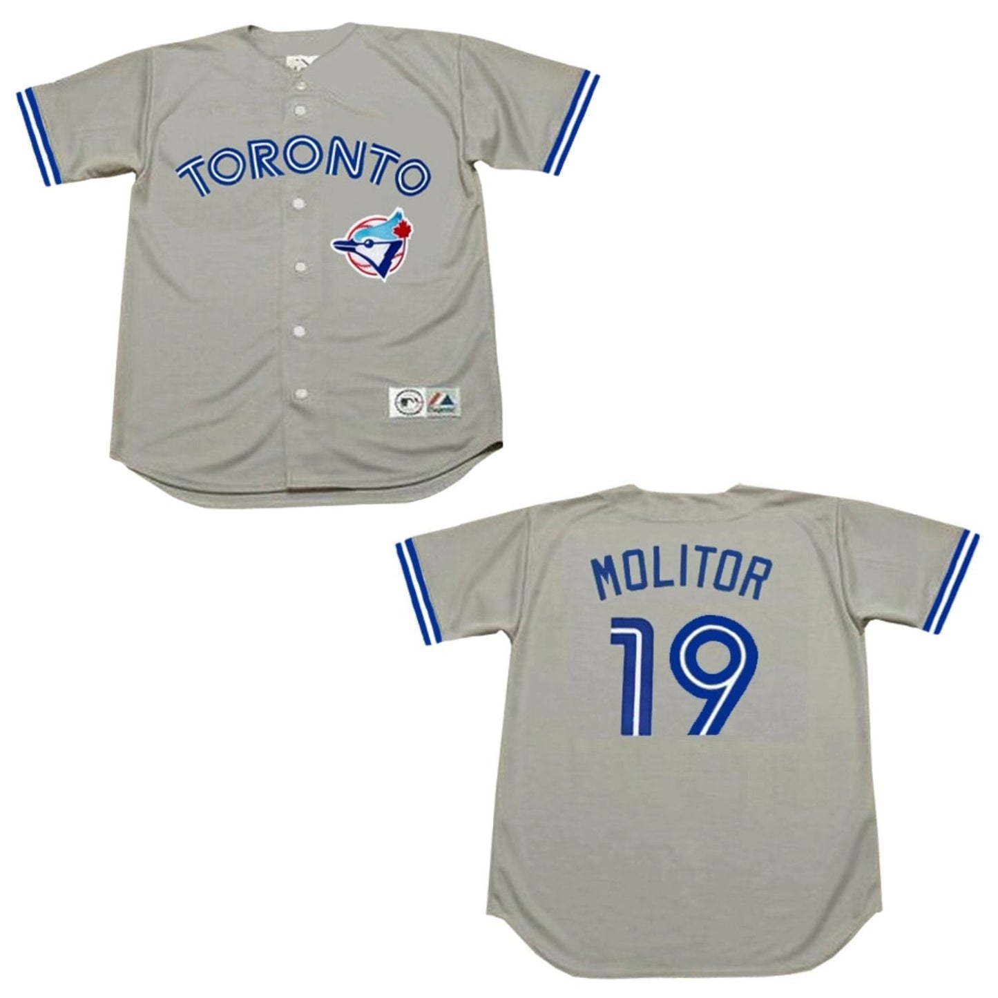 MLB Paul Molitor Toronto Blue Jays 19 Jersey