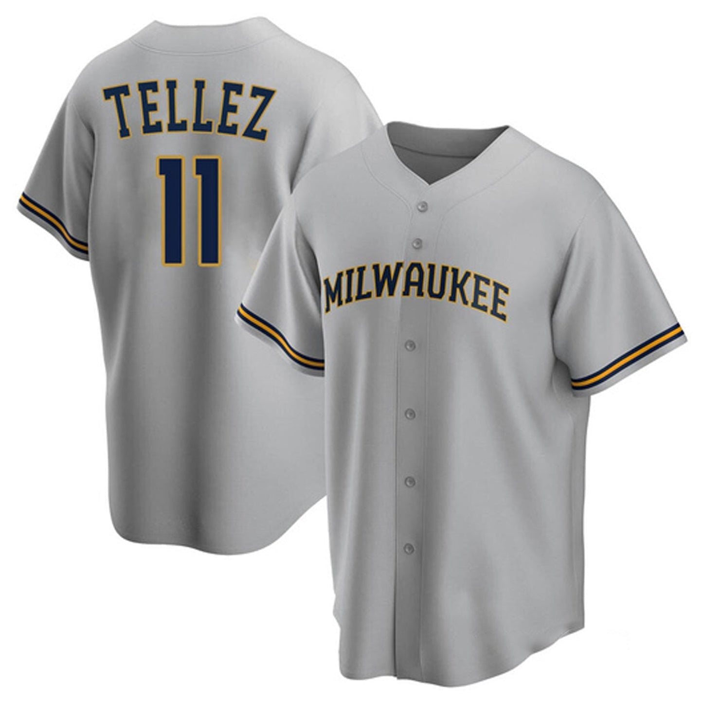 MLB Rowdy Tellez Milwaukee Brewers 11 Jersey