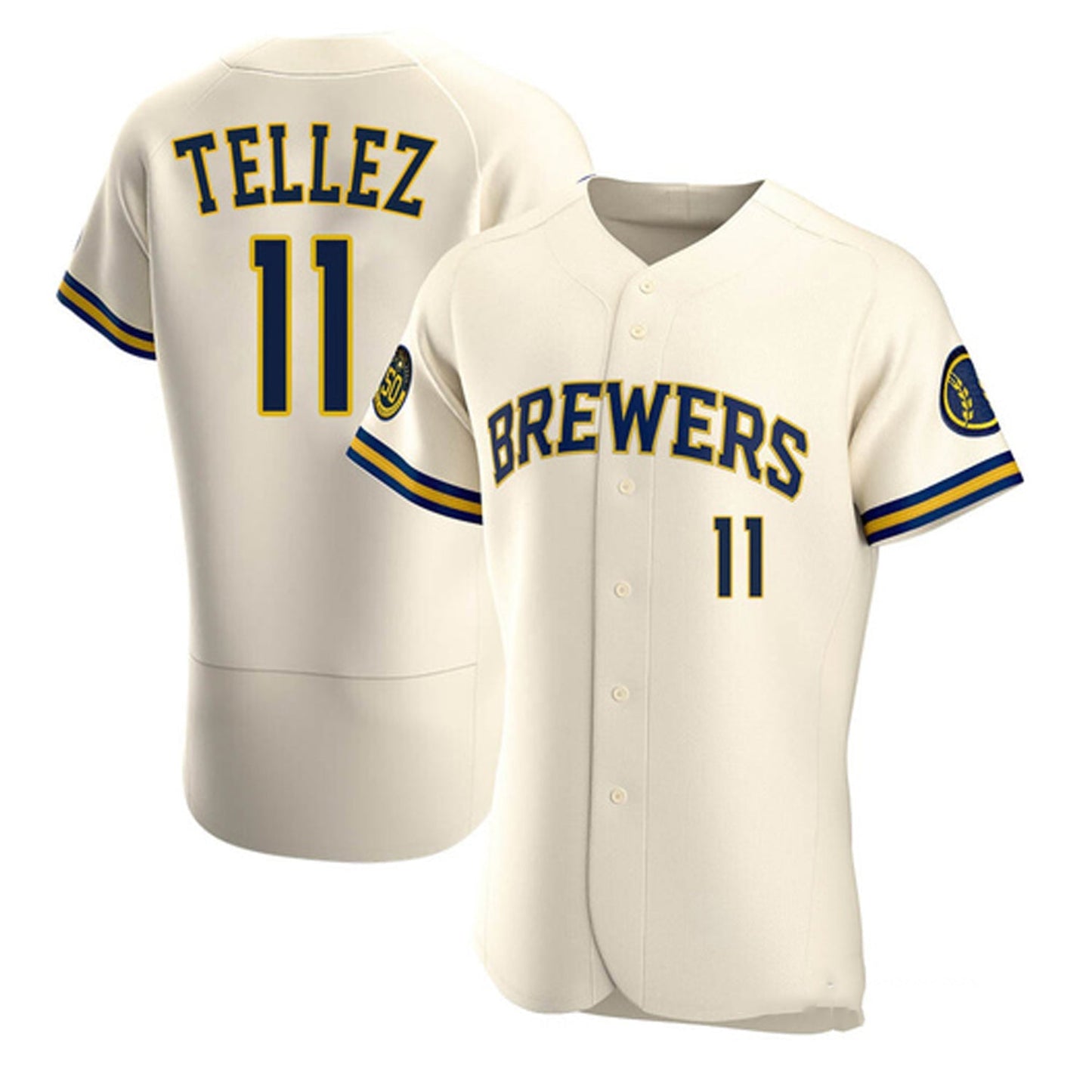 MLB Rowdy Tellez Milwaukee Brewers 11 Jersey