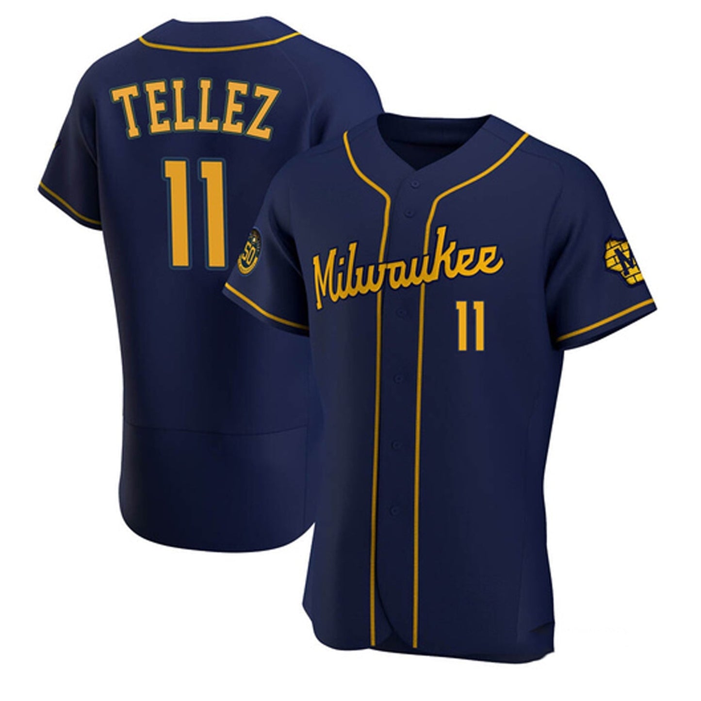 MLB Rowdy Tellez Milwaukee Brewers 11 Jersey