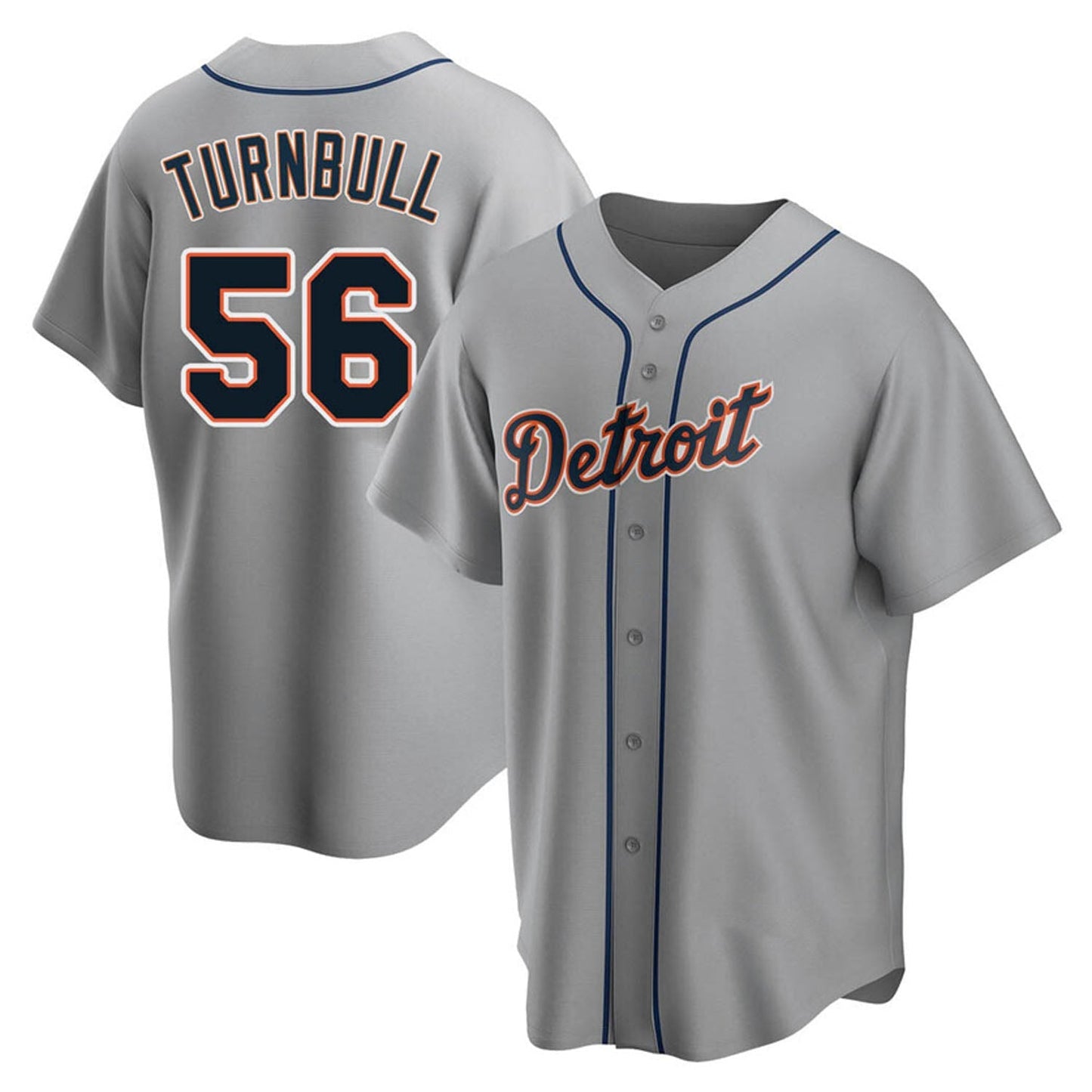 Spencer Turnbull Detroit Tigers 56 Jersey
